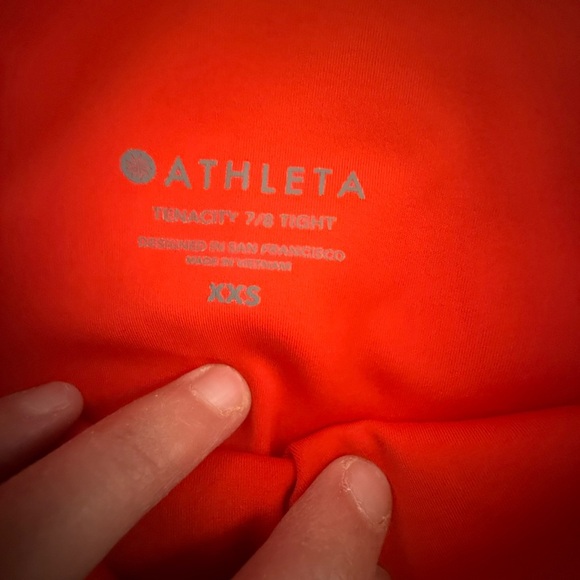 Lot of THREE Athleta leggings all size XXS all in excellent like-new condition - Picture 5 of 16